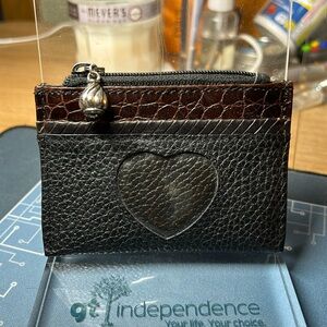 Brighton coin purse with see-through heart